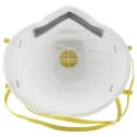 3M 8000 Series FFP1 Disposable Valved Face Mask with Adjustable Nose Clips 10 Per Pack FFP1 