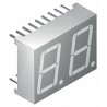 Kingbright 2-Character 7 Segment Red LED Display Anode 85mcd Right Side 14.2mm DA56-11SURKWA