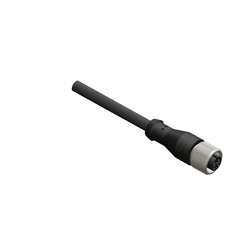 RS PRO Female 4 Way Straight to Unterminated Free End Sensor Actuator Cable, 5m, Polyurethane Jacket, IP67, 250V 877-1050