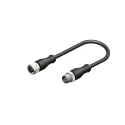 RS PRO Female 4 Way Straight to Male 4 Way Straight Sensor Actuator Cable 2 m 877-1097