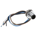 RS PRO Circular Connector, 4 Contacts, Panel Mount, M12 Connector, Plug, Male, IP67 877-1145