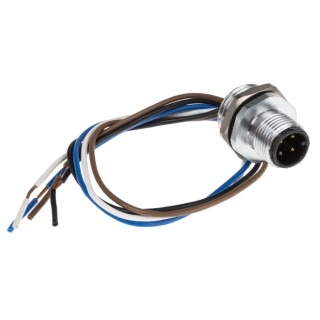 RS PRO Circular Connector, 4 Contacts, Panel Mount, M12 Connector, Plug, Male, IP67 877-1145