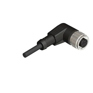 RS PRO Female 5 Way Right Angle to Unterminated Sensor Actuator Cable 2 m 60V 5 Contacts Model 877-1123