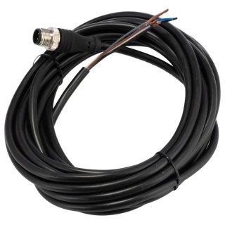 RS PRO Male 5 Way Straight to Unterminated Sensor Actuator Cable 5 m 60V IP67 877-1167