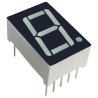 Kingbright 1-Digit 7 Segment LED Display Cathode Red 61mcd Right Side Orientation 20.3mm Height SC08-11SURKWA