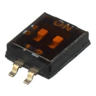 APEM Recessed Actuator Slide Rotary Coded DIP Switch IKH0203000