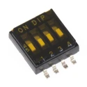 APEM Flush Slide Surface Mount Rotary Coded DIP Switch DHA-04T-Q