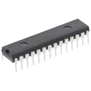 Microchip 8-bit PIC Microcontroller PIC16F882-I/SP, 20 MHz Clock, 3.5kB Flash, 28-Pin SPDIP