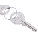 Rittal 2-way Spanner Lock Key Cabinet Key, 2 Key Profiles, Compatible with 455 Locks 2532008