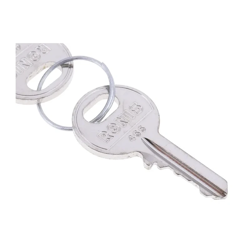 Rittal 2-way Spanner Lock Key Cabinet Key, 2 Key Profiles, Compatible with 455 Locks 2532008