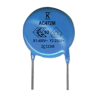 KEMET Single Layer Ceramic Capacitor 4.7 nF 250V AC ±20% Y5U Dielectric, C900 Series Through Hole Radial C967U472MYWDBA7317