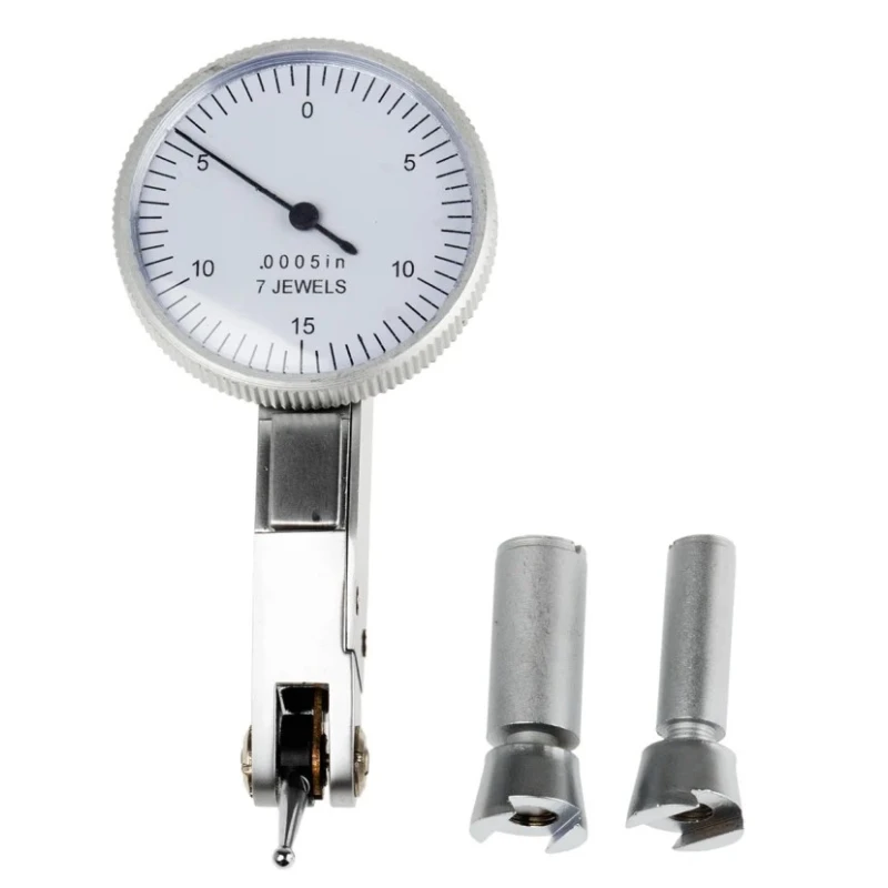 RS PRO Imperial DTI Gauge, 0.01 mm Resolution, 0.0001 mm Accuracy, 8mm Stem, 32mm Dial, Lever Type 877-1757