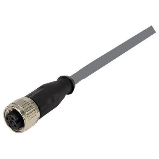 HARTING Female 8 Way Straight to Female Unterminated Sensor Actuator Cable 5 m 250V IP67 21348500882050