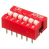 APEM Raised Rotary Coded DIP Switch Through Hole NDS-06-V