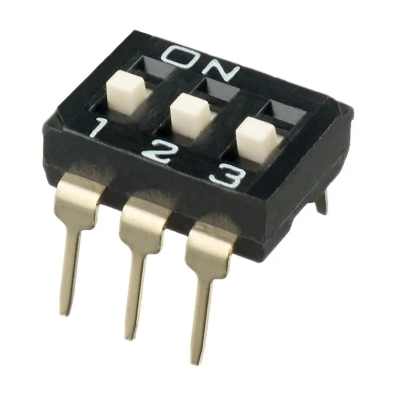 APEM Raised Actuator Slide Rotary Coded DIP Switch Through Hole IKD0300101