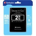 Verbatim 2.5 in 2TB External Portable Hard Drive USB 3.0 53177