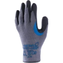 Showa Appliance Outlet F Grey Polyester Cotton Fibre Work Gloves Size 10 Latex Coating SHO330