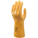 Showa Yellow Polyester Cotton Fibre Work Gloves, Size 10, Nitrile Coating SHO771