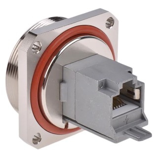 Telegartner TOC Series 1 Port RJ45 Shielded Coupler Cat6 J60020A0002