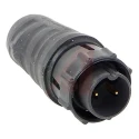 Switchcraft Industrial Circular Connector, 2 Contacts, Cable Mount Plug, Male, IP68 IP69K, Solder Termination EN3C2MX