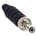 Switchcraft 767K Straight DC Jack 5A 12V Cable Length 57 mm Tin Contact IP68 767KS17