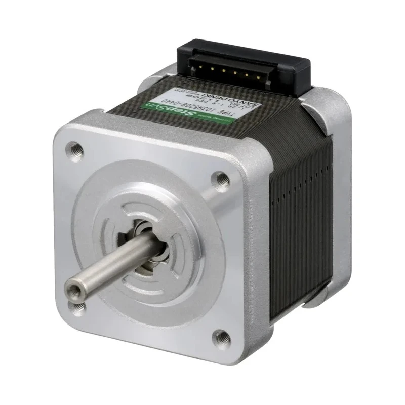 Sanyo Denki 103H5205-0410 103H52 Series Stepper Motor 24V, 0.2Nm Torque, 1.8° Step Angle, 42 x 42 mm Frame, 5 mm Shaft