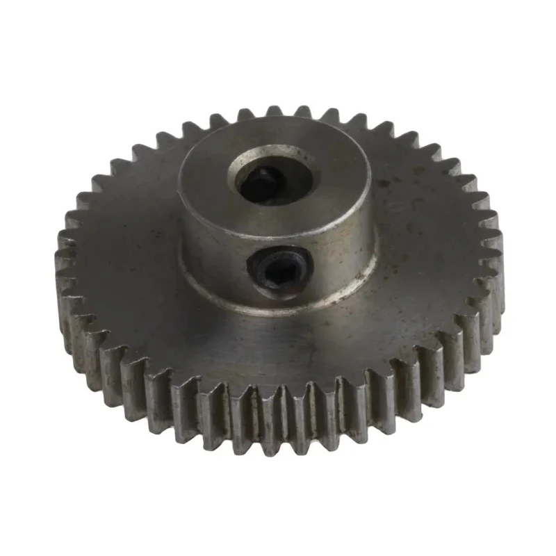 RS PRO Steel 45 Teeth Spur Gear, 0.5 Module, 4mm Bore, 22.5 mm Pitch Diameter, 10 mm Hub Diameter 878-7840