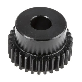 RS PRO Steel 20 Teeth Spur Gear, 0.8 Module, 6mm Bore, 16 mm Pitch Diameter, 12 mm Hub Diameter 878-7865