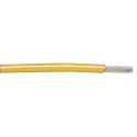 Alpha Wire Hookup Wire TEFLON Series Yellow 0.33 mm², 22 AWG, 19x0.16 mm Core Strands, 30 m, 600V, Silver Plated 5855 YL005