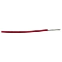 Alpha Wire Hook Up Wire TEFLON Series Red 0.2 mm² 24 AWG 19/0.13 mm Silver Plated Copper 30 m 600V 5854 RD005