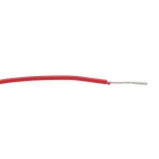Alpha Wire Hook Up Wire TEFLON Series Red 0.33 mm², 22 AWG, Silver Plated Copper Conductor, 30 m Length, 1 kV 5875 RD005