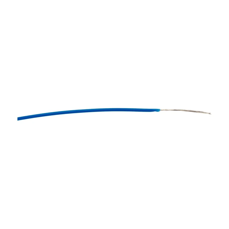 Alpha Wire Hookup Wire TEFLON Series Blue 0.03 mm² 32 AWG 7 Strand 30.5 m Length 250V 200°C 2840/7 BL005