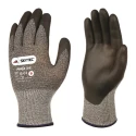 Skytec Black Fibreglass, Nylon Cut Resistant Work Gloves Nitrile Coating Size 9 SKY03