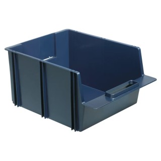 Raaco Polypropylene Storage Bin 375 mm x 280 mm x 186 mm Blue 136723