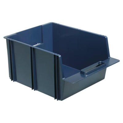 Raaco Polypropylene Storage Bin 375 mm x 280 mm x 186 mm Blue 136723