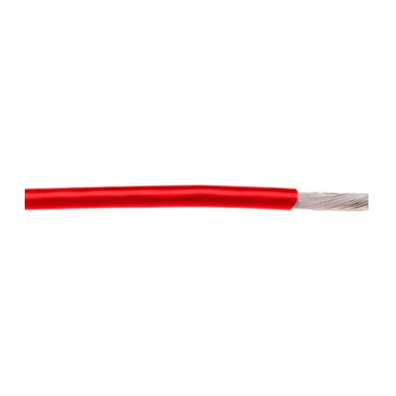 Alpha Wire Hookup Wire TEFLON Series Red 0.09 mm² 28 AWG, 19/40 Core Strands, 30.5 m, 250V, 200°C 2842/19 RD005
