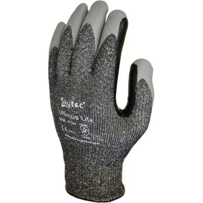 Skytec Ultimus Grey Fibreglass High Performance Polyethylene Work Gloves Size 8 Nitrile Coating SKY68
