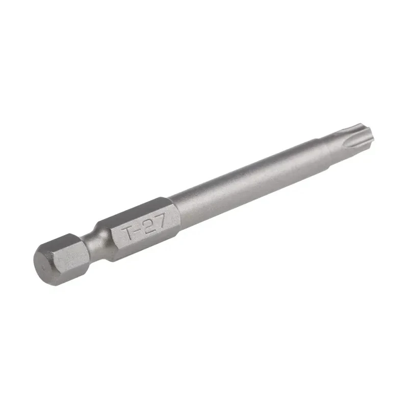 RS PRO Screwdriver Bit 6.35 mm Tip T27 Hex Drive 70 mm Overall 769-125
