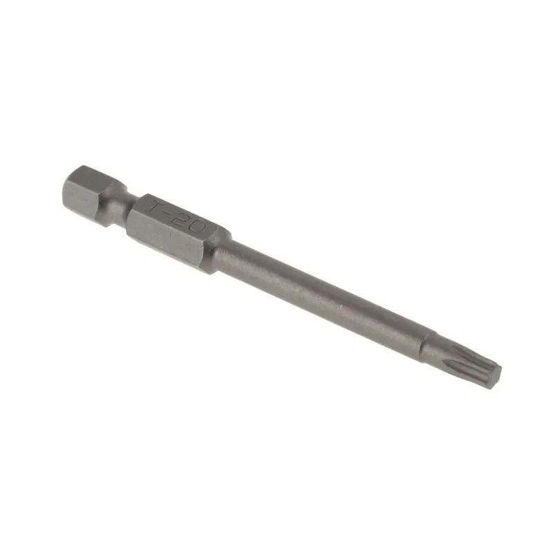 RS PRO Screwdriver Bit with T20 Tip, Hex Drive, 70 mm Overall Length 769-103
