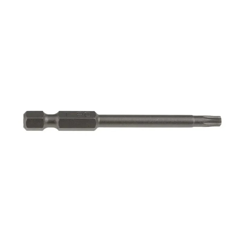 RS PRO Screwdriver Bit with T20 Tip, Hex Drive, 70 mm Overall Length 769-103