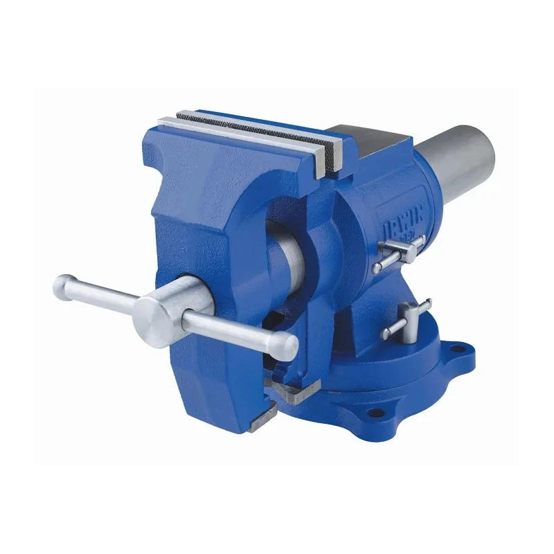 Irwin Medium Duty Workshop Bench Vice 70 mm Jaw Depth 125 mm Jaw Width and Opening 14.9 kg 4935505