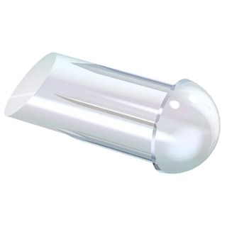 Mentor GmbH Panel Mount 1-Way Straight Rigid LED Light Pipe Clear, Yellow 1293.7000