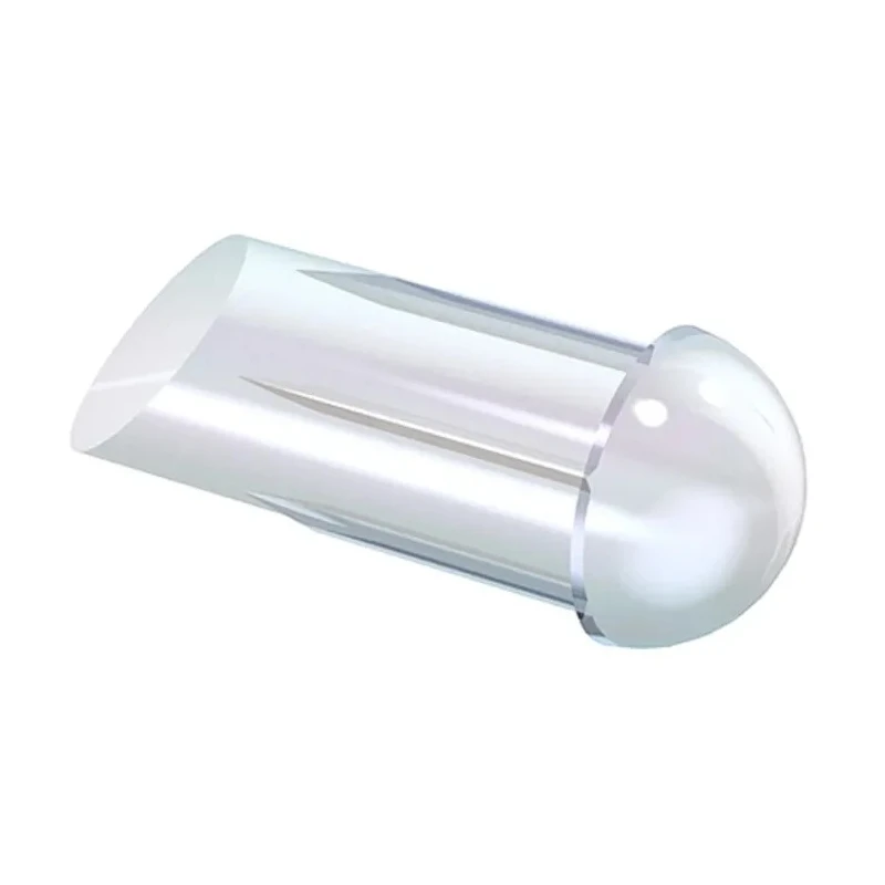 Mentor GmbH Panel Mount 1-Way Straight Rigid LED Light Pipe Clear, Yellow 1293.7000