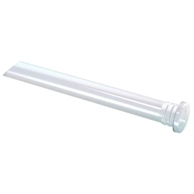 Mentor GmbH Panel Mount 1-Way Straight Rigid LED Light Pipe Clear Yellow 1292.1301