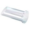 Mentor GmbH Panel Mount 1-Way Straight Rigid LED Light Pipe, Clear Lens, Yellow LED 1282.1200
