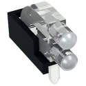 Mentor GmbH Press-In 20-Way Right Angle Rigid LED Light Pipe Clear 1296.2012