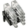 Mentor GmbH Press-In 8-Way Right Angle Rigid LED Light Pipe Clear 1296.1024