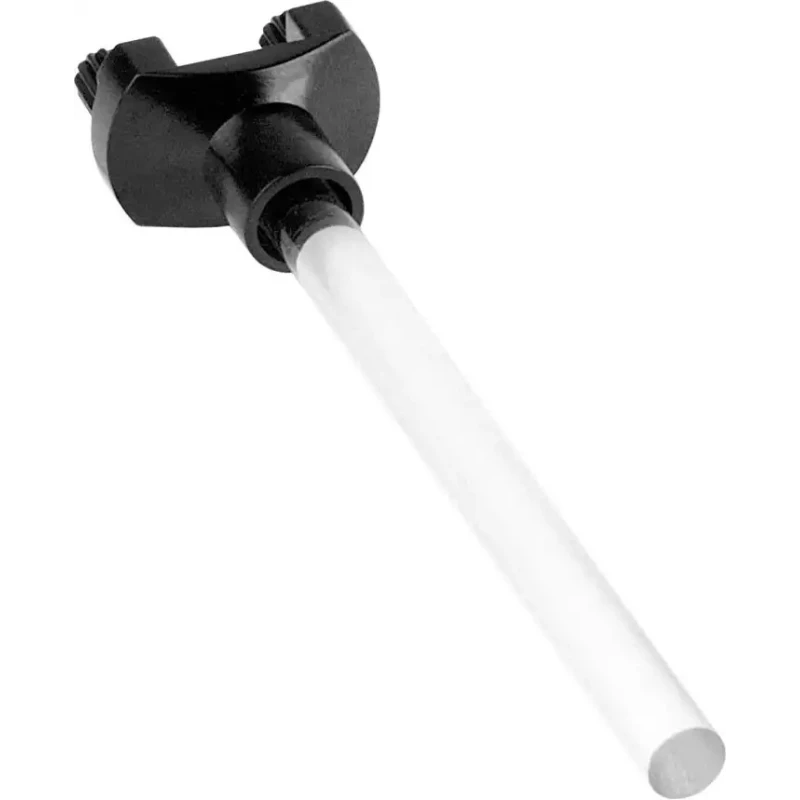 Mentor GmbH Vertical 1-Way Straight Rigid LED Light Pipe Clear Yellow 45mm 3mm Diameter 1216.1003