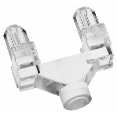 Mentor GmbH Surface 1-Way Straight Rigid LED Light Pipe Clear Lens Yellow LED 7mm Length 1281.1001