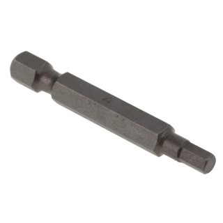 RS PRO Hex Screwdriver Bit 0.25 mm Drive Size Hex 4 Tip, 50 mm Overall Length 769-169